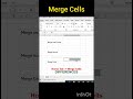 Merge Cells Excel | Tamil | AskVelvigneswar #excel #excelforbeginners #tips #education