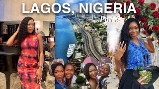 LAGOS TRAVEL VLOG Part 2  From Toronto to Lagos | Beach, Restaurants, Reuniting with Friends