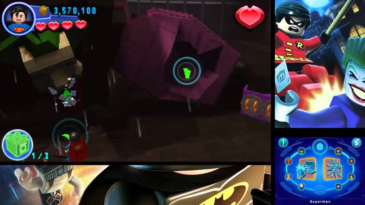 peso Agradecido Tractor LEGO Batman 2: DC Super Heroes (3DS) - 100% Free Play Guide #14 - The Final  Battle - YouTube