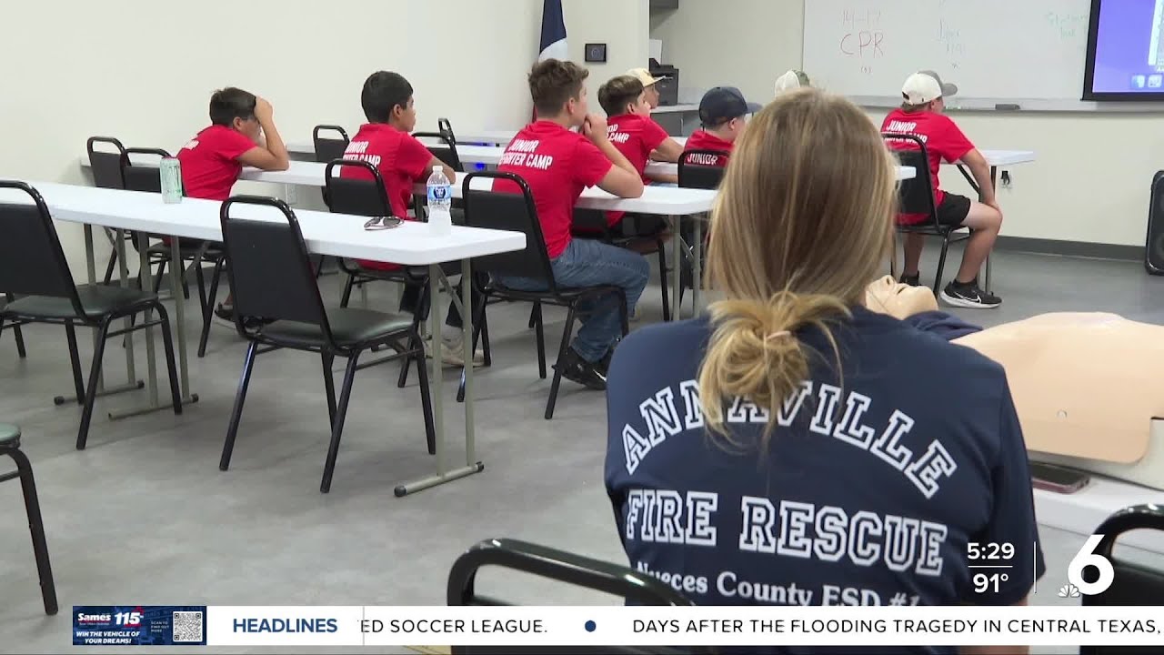 Annaville Fire Department hosts first Junior Firefighter Camp