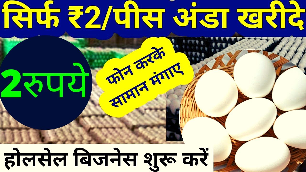 अंडे के होलसेल बिजनेस कैसे शुरु करे Egg Wholesale Business In Hindi
