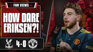 Write Off Next Season!! Crystal Palace 4-0 Man United | Fan View (Dylan @utddistrict)