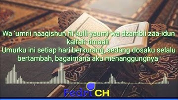 I’TIRAF (sebuah pengakuan) syair doa Abu Nawas cover by DEVY BERLIAN