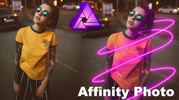 Neon Light Effect in Affinity Photo