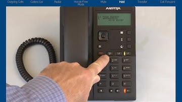 Mitel 6863i Phone: How to Use Hold