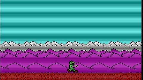 Strykers Run Gameplay on BBC Micro (Run-2)