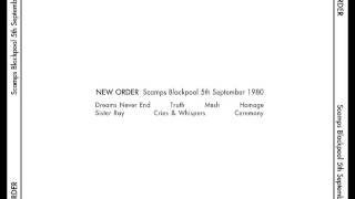 New Order - Homage (Scamps 1980)