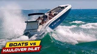 CAUGHT IN THE DANGER ZONE AT BOCA INLET ! | Boats vs Haulover Inlet