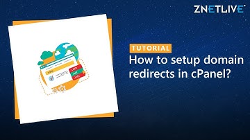 How to setup domain redirects in cPanel?