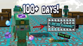 COLLECTING MINIONS AFTER 100+ DAYS! (INSANE) | Hypixel Skyblock