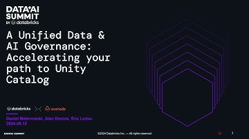 Sponsored by: Avanade | Unified Data & AI Governance: Accelerating your path to Unity Catalog