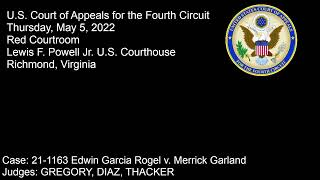 Oral Arguments (Panel I) - 8:30AM Thursday 5/5/2022