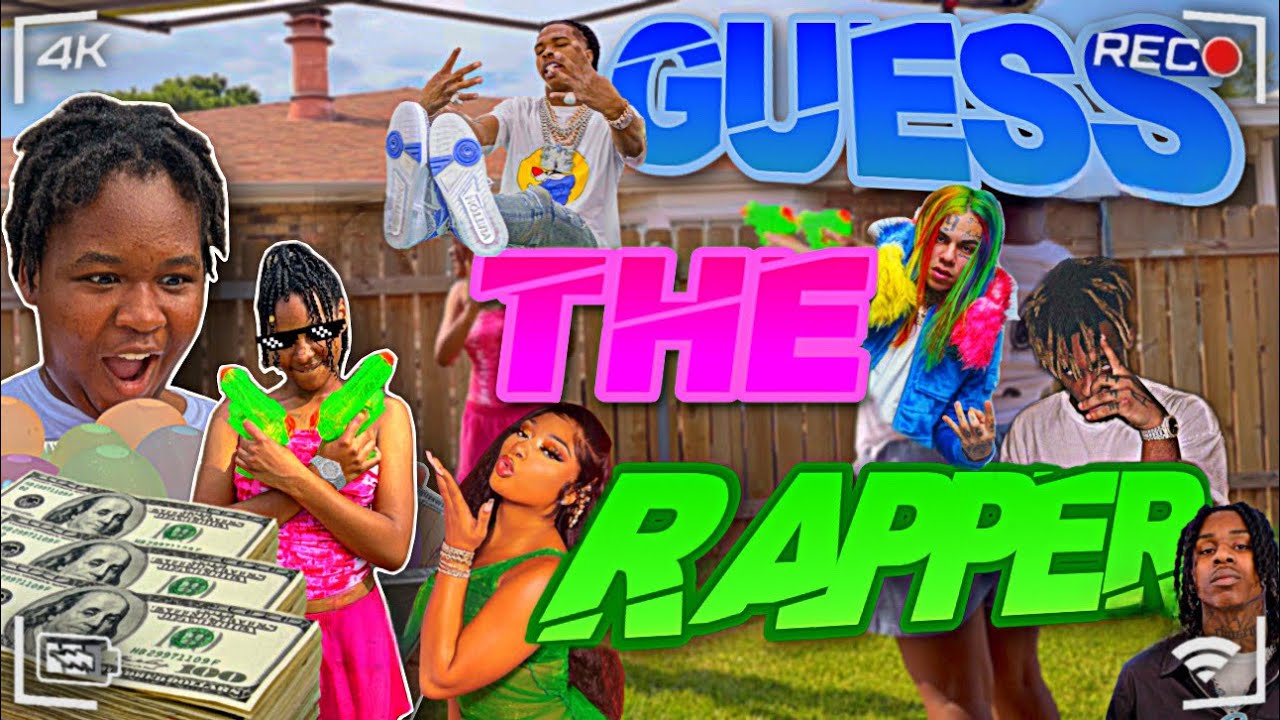 GUESS THE RAPPER BY EMOJIS OR GET DRENCHED 💦🌊🍉 - YouTube