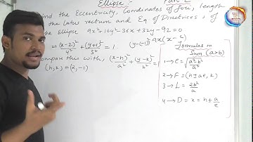 Inter Maths IIB Ellipse Important Questions Explained for Public - Part-2 ||