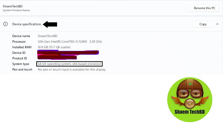How to Check if Processor is 32 bit, 64 bit, or ARM in Windows 11