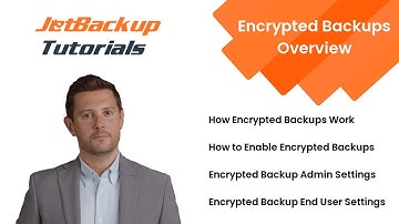 Encrypted Backups Overview | JetBackup Tutorials