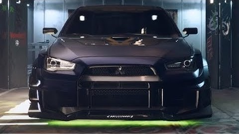 Mitsubishi Lancer Evolution X Wide Body Kit tuning | NFS Unbound