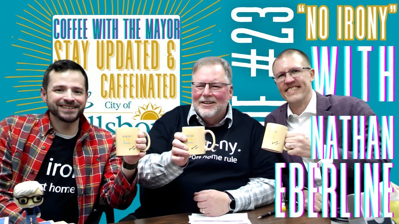 No Irony w/ Nathan Eberline | Coffee With The Mayor - Episode #23
