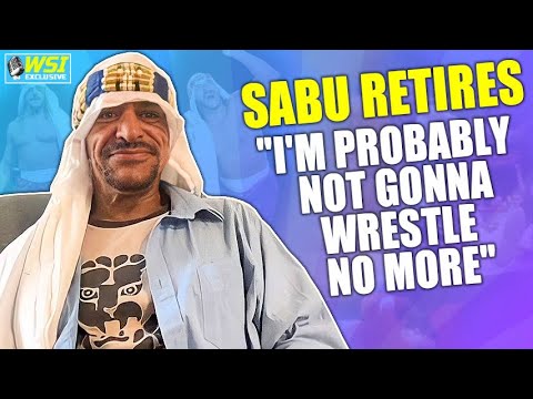 Sabu Announces Retirement From In-Ring Competition