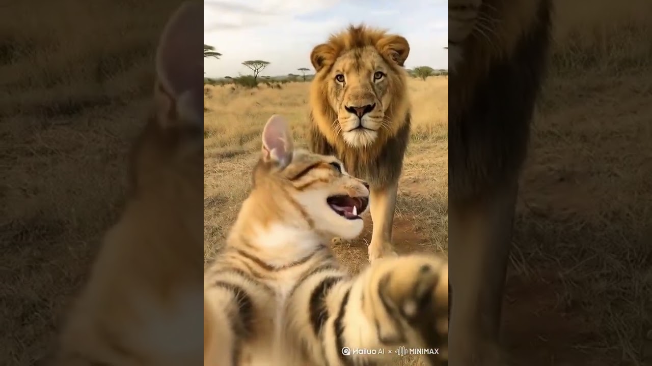 POV: You're The Most Fearless Tourist on the Savanna 🐾