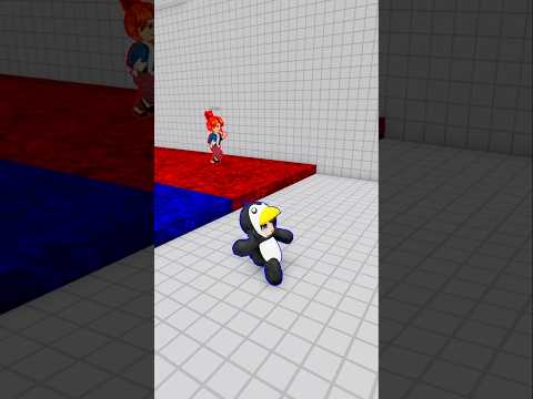 red and Blue Teamwork Puzzles Obby #roblox #shorts