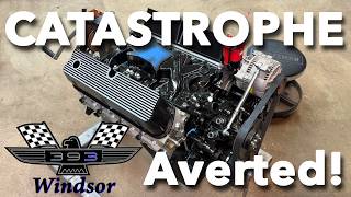 393 Windsor Build Catastrophe Averted! Connecting Rod to Oil Pan Interference Fix After Assembly