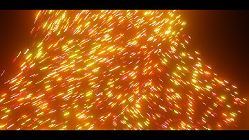 Flying sparks v2 - blender animation
