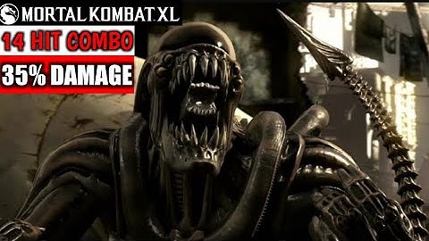 Mortal Kombat XL Alien 14 Hit Combo