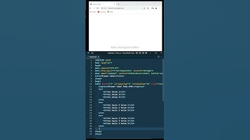 Belajar HTML & CSS Dasar untuk Pemula: Cara Membuat dan Mengatur Tabel HTML