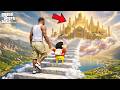 Franklin &amp; Shinchan Found a Stairway Door to Haven 🤩 | GTA 5 TELUGU!