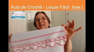 BICO EM CROCHÊ LEQUE FÁCIL – AULA DE CROCHÊ PASSO A PASSO INICIANTE – PARTE 1