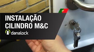 Instalação do cilindro ajustável M&C para montagem Danalock V3 Euro | By Demes screenshot 3