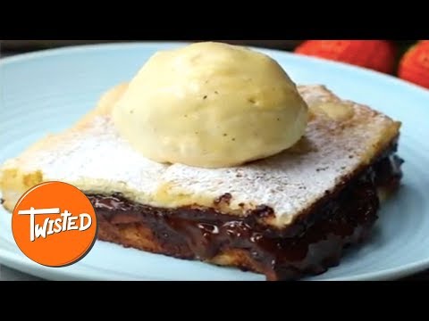 Homemade Chocolate Stuffed Sheet Pan French Toast  Twisted