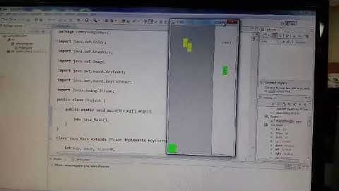 자바를 이용한 테트리스 게임