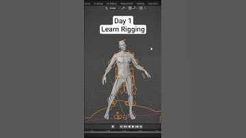 Rig Any 3D Character in Blender in 60 Seconds 🫵🙂‍↔️