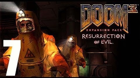 Doom 3 Resurrection of Evil  Walkthrough No Commentary Gameplay XBOX 1080p 60fps Part 7