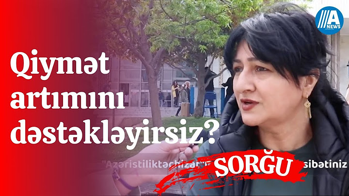 Qiymət artımını istəyənlərdənsinizmi? - SORĞU