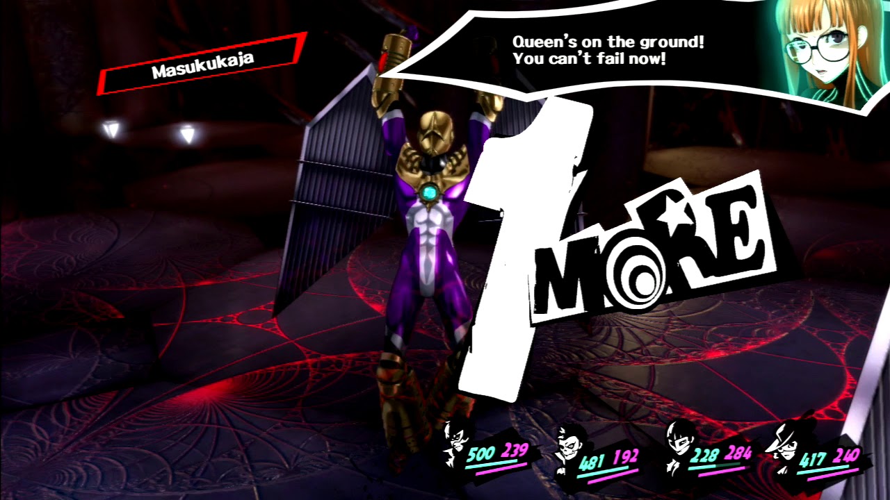 wallpapers P5 Shiki Ouji Weakness persona 5 pagan savior boss battle
