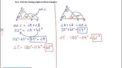 Math 11: 2.3_Part 1: Angles Properties of Triangles