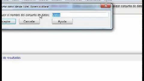 Almacenamiento de un conjunto de datos en R Commander.mp4