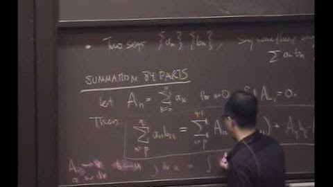 Real Analysis, Lecture 19: Series Convergence Tests, Absolute Convergence (4/7)