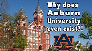 A reader asked why the university of alabama didn't just expand its'
curriculum to prevent auburn from ever coming into existence. in
looking for answer ...