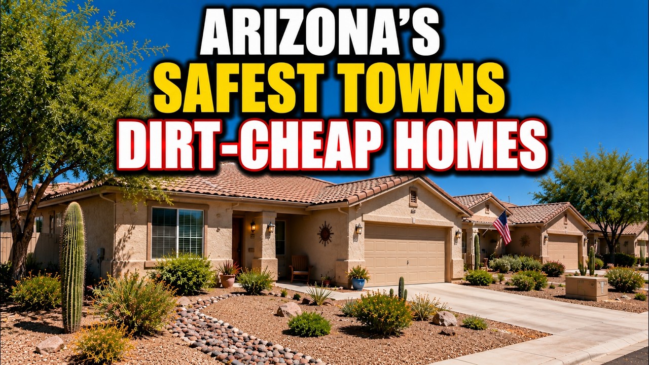 Watch 12 Small Arizona Towns With Almost No Crime & Cheap Housing ! on YouTube Watch 12 Small Arizona Towns With Almost No Crime & Cheap Housing ! on YouTube