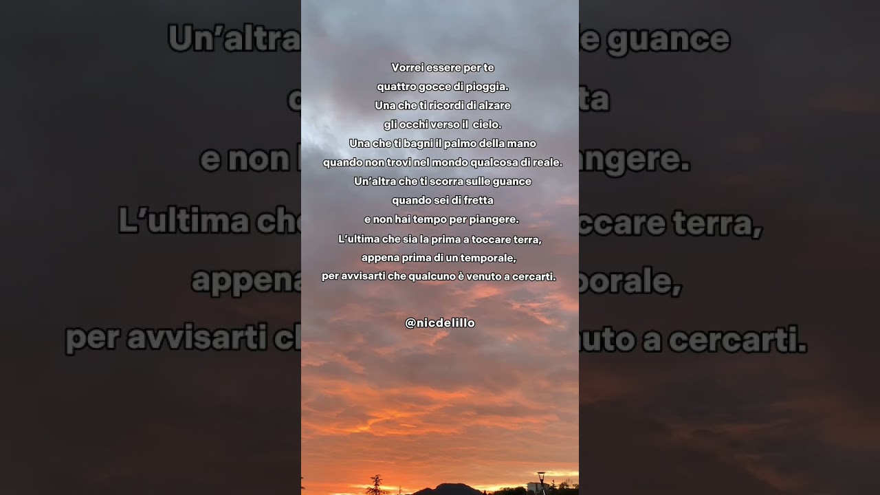 Una poesia d’amore  🎈