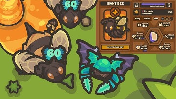 Taming.io Level 60 Giant Bee 🐝