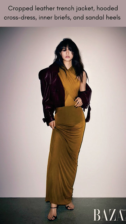 Twenty-five-year-old Kim Do-yeon as a sensual woman #doyeon #saintlaurent #bazaar