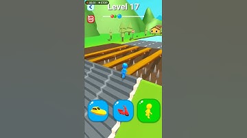 Shape Shifting games gameplay iQS Android level #17 #Shotrs #Shapeshifting