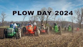 Tractor Plow Day 2024 40 Antique Tractors hosted by  Ed Jernas family