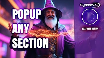Divi Domination: Popup Any Section Like Magic - No Plugins Needed!