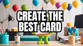 Make an AMAZING Android Happy Birthday Card in 2024!